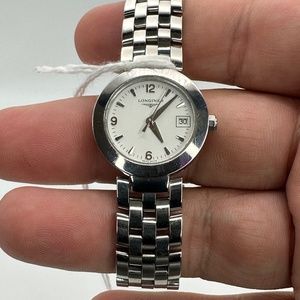 Longines EFCo S30 Stainless Steel Date Quartz Watch EFCO S30